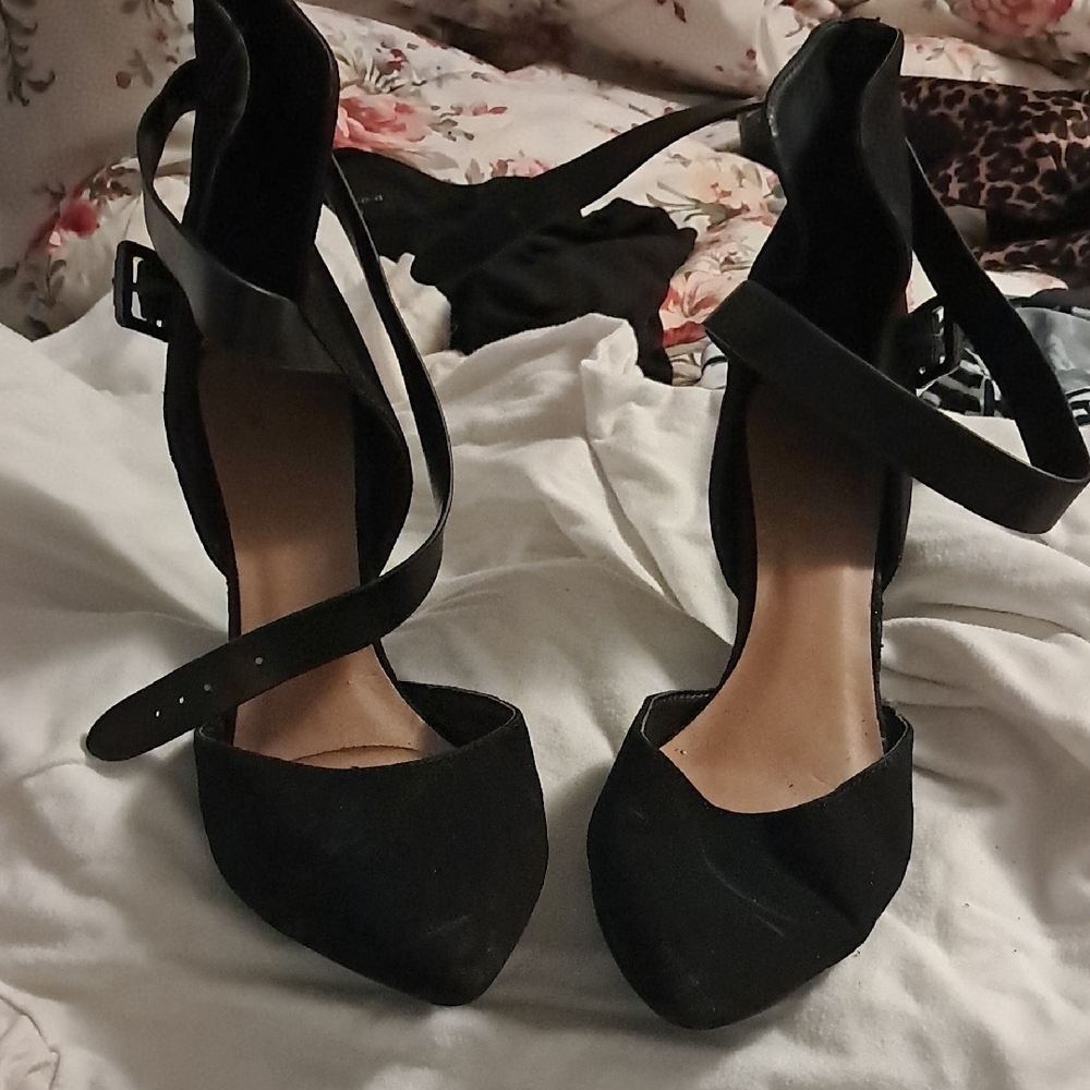 Elegant Black Women's Heels